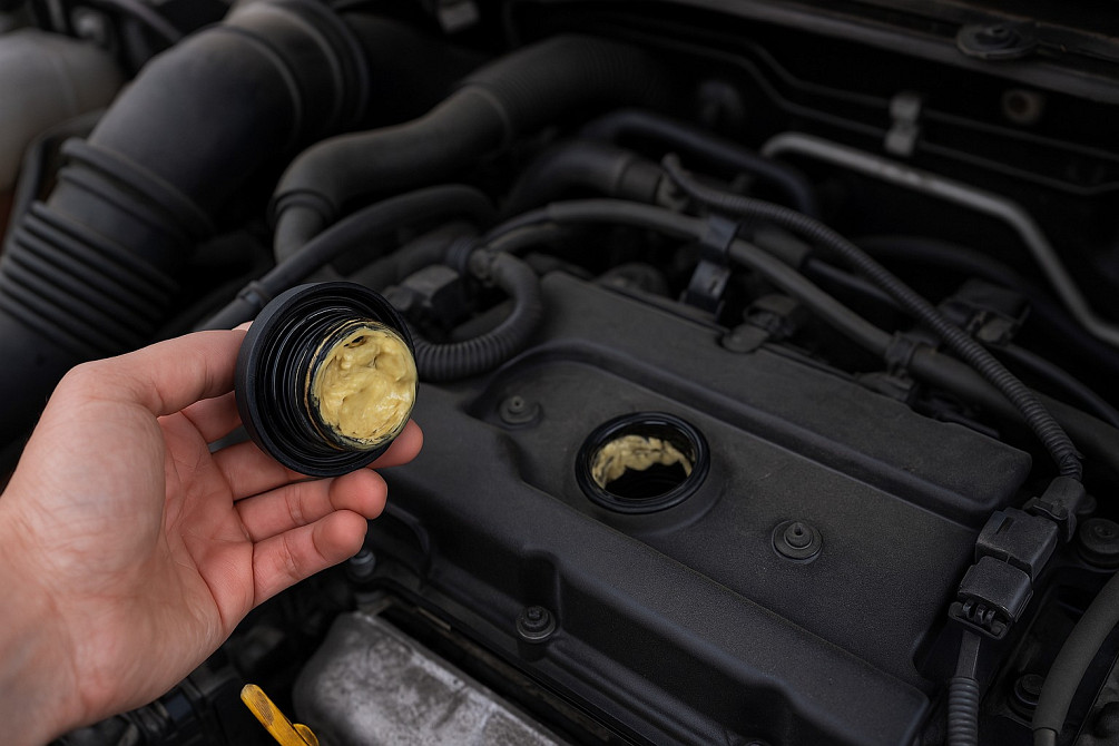 Het gevaar van sludge in de motor